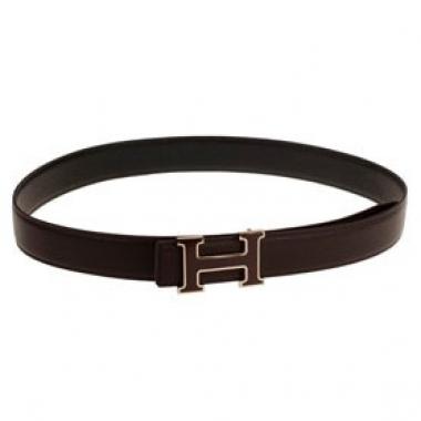 Hermes H Buckle Brown Belt