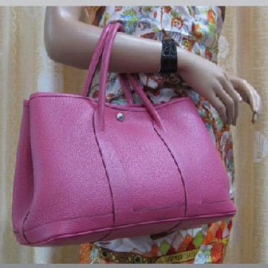 Hermes Garden Party H1042 Ladies Handbag Cow Leather