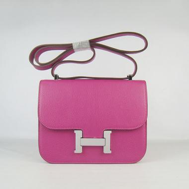 Hermes Constance H107 Ladies Cow Leather Pink Replica