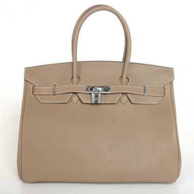 Hermes Original leather HB35 Ladies Khaki