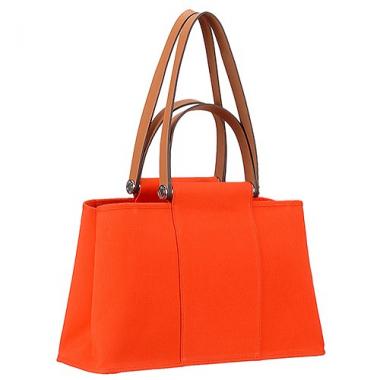 Hermes Herbag Tote Orange