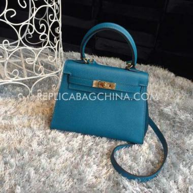 Replica Hermes Kelly Blue