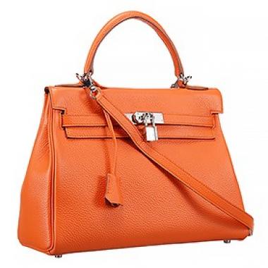 Hermes Kelly Small Orange-Brown Tan Replica