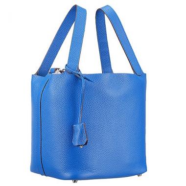 Hermes Picotin MM Dark Blue Replica