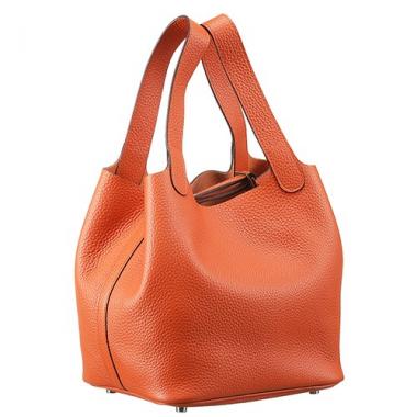 Hermes Picotin MM Orange 607501 Replica