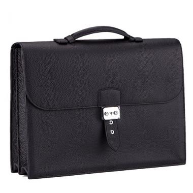 Cheap Hermes Sac a Depeche Black