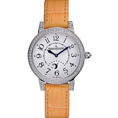 Jaeger LeCoultre Rendez-Vous White Dial Yellow  Leather Strap  622088