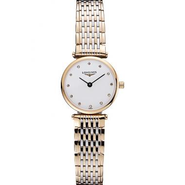 Replica Longines La Grande Classique Two Tone Band White Dial Diamond Markers Femme  622102