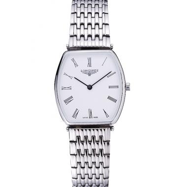 Longines La Grande Classique White Dial Stainless Steel Band   622378 Replica