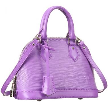 Louis Vuitton Alma BB Purple Epi Leather   607506