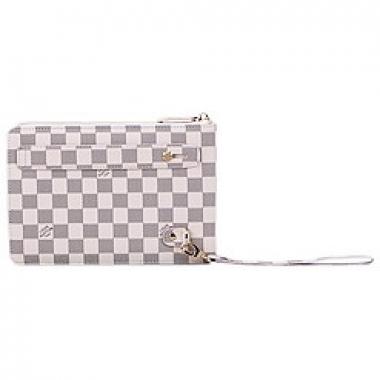 Replica Louis Vuitton Damier Azure Mini iPad Clutch with Hand Strap