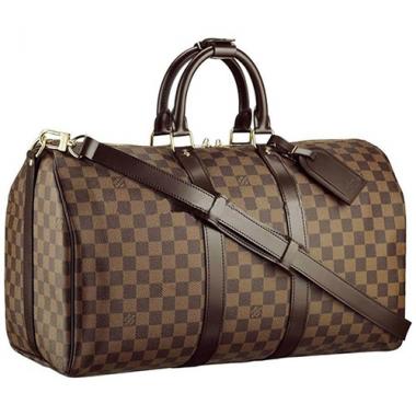 Louis Vuitton Damier Ebene Keepall 45 18926717