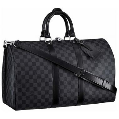 Louis Vuitton Damier Graphite Keepall 45 18926716 Replica