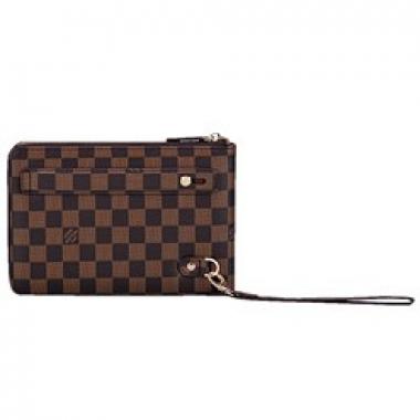 Louis Vuitton Damier Mini iPad Clutch with Hand Strap