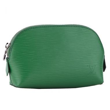 Louis Vuitton Epi Leather Cosmetic Case Green