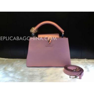 Louis Vuitton Handbag Pink Calfskin