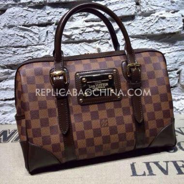 Louis Vuitton Calfskin Brown Handbag HM01470