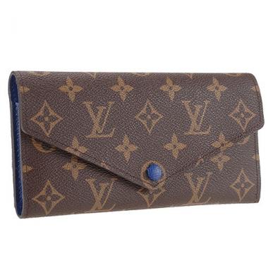 Louis Vuitton Josephine Blue Wallet