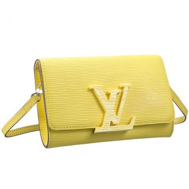 Replica Louis Vuitton Louise Epi PM Jaune Pale 607874