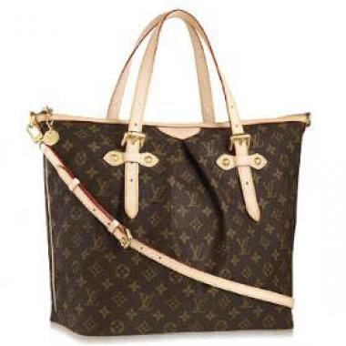 Cheap Louis Vuitton Monogram Canvas M40146 Brown Large 2way