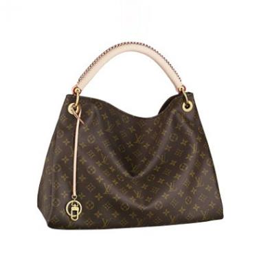 Louis Vuitton Monogram Canvas M40259 Brown Large Ladies