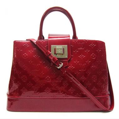 Louis Vuitton Monogram Vernis M4034N Red Enamel Ladies Bag