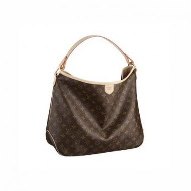 Louis Vuitton Monogram Canvas M40353 Brown Large Cross Body Bag