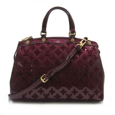 Cheap Louis Vuitton Monogram Vernis M40607 Purple Medium HandBags