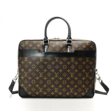 Louis Vuitton Monogram Canvas M41125 Cow Leather Large Unisex Bags