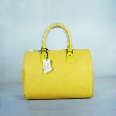 Louis Vuitton EPI Leather M41526 Yellow HandBags Ladies