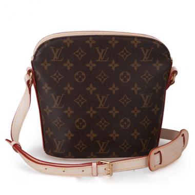 Cheap Louis Vuitton Monogram Canvas M51290 Brown Cow Leather Ladies Handbag Replica HM00787