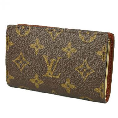 Replica Quality Louis Vuitton Monogram Canvas M61922 Brown Small Unisex Wallet