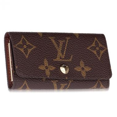 Louis Vuitton Monogram Canvas M62631 Brown Small key Case