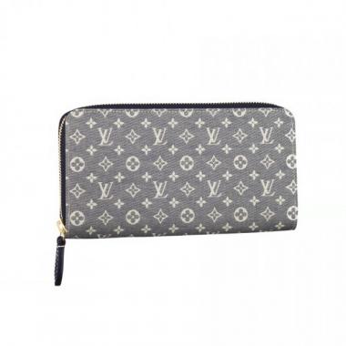 Louis Vuitton Monogram Idylle M63010 Grey Small Ladies Wallet