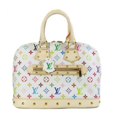 Louis Vuitton Monogram Multicolore M92647 White Canvas Medium