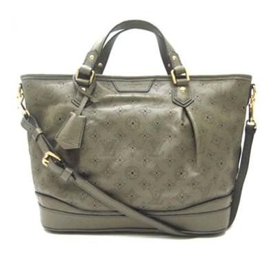 Louis Vuitton Mahina Leather M93176 Cow Leather Large Ladies