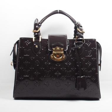 Louis Vuitton Monogram Vernis M93757 Enamel Large HandBags