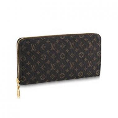 Louis Vuitton Monogram Mini Lin M95235 Brown Small Wallet