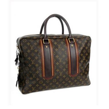 Cheap Louis Vuitton Monogram Mirage M95531 Brown Large Briefcase HM11547