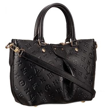 Louis Vuitton Mazarine Empreinte PM Bag Black