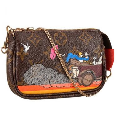 Louis Vuitton Mini Pochette Accessories Evaison Monogram Canvas