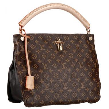 Louis Vuitton Monogram Gaia Bag Black