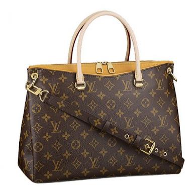 Louis Vuitton Monogram Pallas Safran