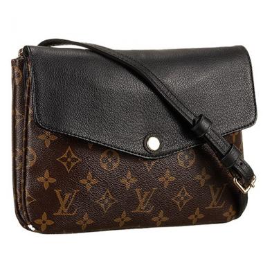 Cheap Louis Vuitton Monogram Twinset Black