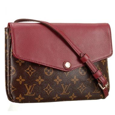 Louis Vuitton Monogram Twinset Dark Red