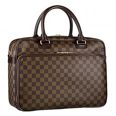 Replica Louis Vuitton Damier Canvas N23252 Brown Large Unisex Handbags