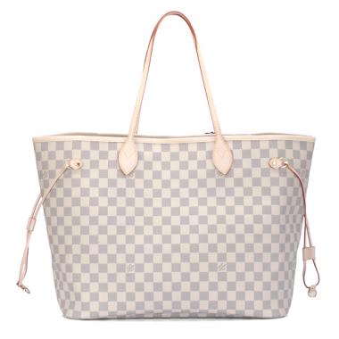 Quality Louis Vuitton Damier Canvas N51108 White Cross Body Bag Ladies