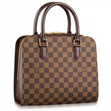 Louis Vuitton Damier Canvas N51155 Brown Small Briefcase