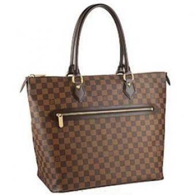 Replica Louis Vuitton Damier Canvas N51181 Brown 2way Ladies