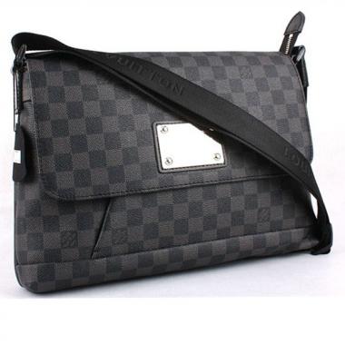 Louis Vuitton Damier Canvas N51215 Grey Canvas Unisex Bags